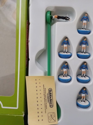 Subbuteo Sampdoria 1990/91 μεταχειρισμένο, με αυτοκόλλητα χωρίς βιβλιαράκι