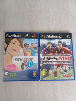 Playstation 2 games used, pack of 7 DVDs