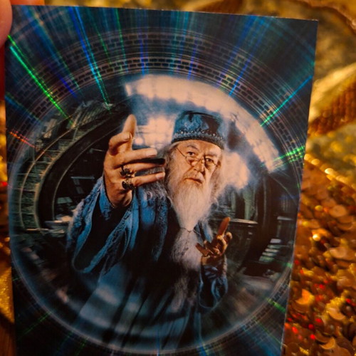 Albus Dumbledore Harry Potter collectible card new, rare