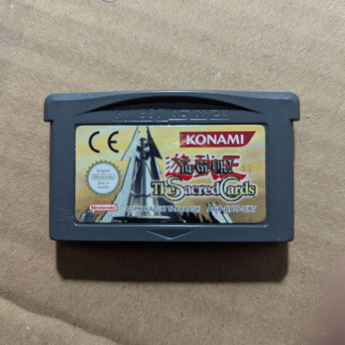 Yu-Gi-Oh The Sacred Cards Nintendo Game Boy Advance used