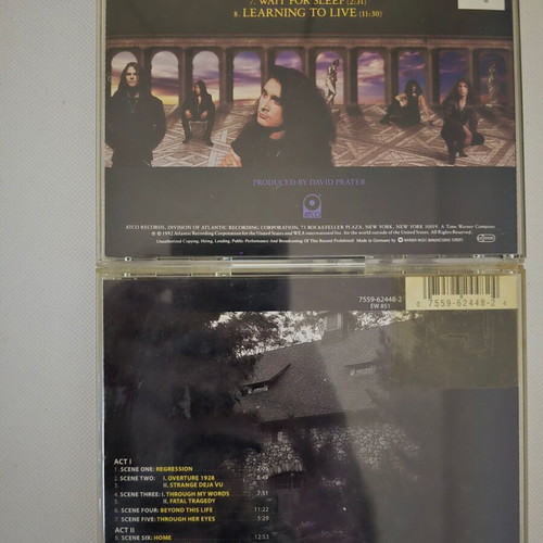 Dream Theater 2x CD bundle like new, progressive metal