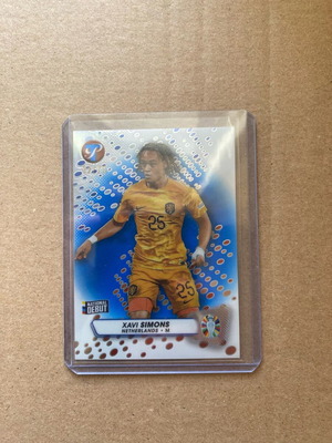 Topps Road to Euro 2024 Xavi Simons like new