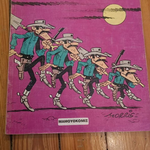 Lucky Luke pack of 4 comics like new, Mamouth Comix Zagre editions