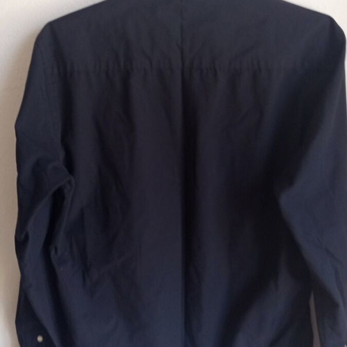 Dsquared2 men's dark blue shirt new, button-down collar
