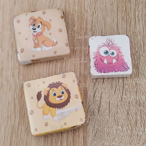 Magic towels new, set of three, 30x30 cm