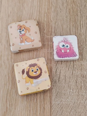 Magic towels new, set of three, 30x30 cm
