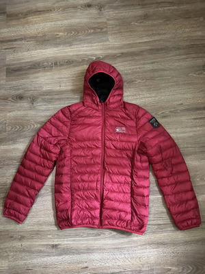 Rokk Norway 700Cuin Down Jacket men's used, size M, red