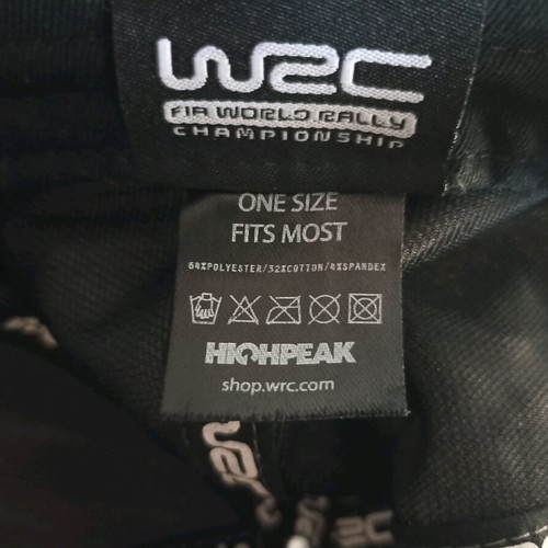 WRC cap authentic like new