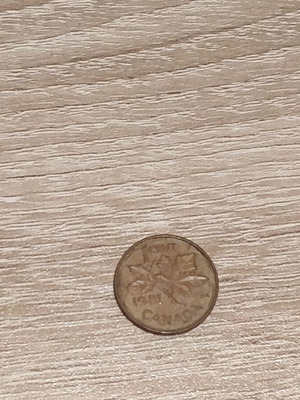 1 cent Canada used (1982) copper coin