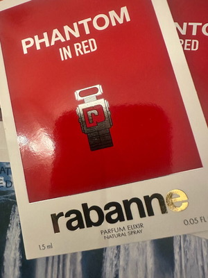 Rabanne Phantom δύο αυθεντικά δείγματα 2x1.5ml
