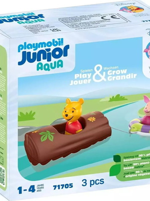 Playmobil Junior Aqua & Disney Ο Γουίνι και το Γουρουνάκι Πάνε Βαρκάδα καινούργιο (71705)