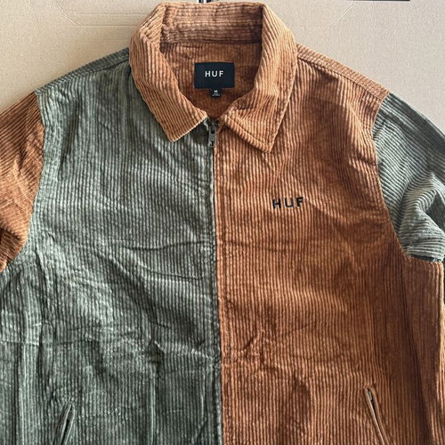 HUF Vandenberg Corduroy Jacket used, men's size M, 100% cotton