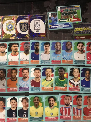Mundial 2026 sticker pack of 46 new