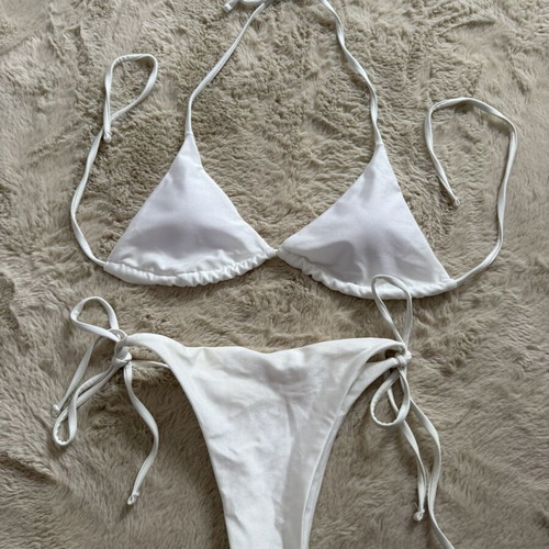 Shein white bikini set, size XS / 34 / 6