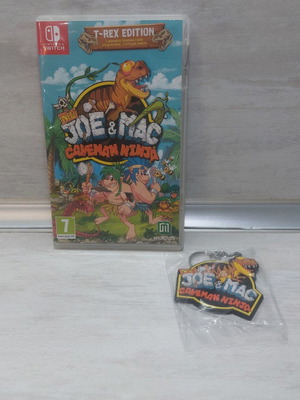 New Joe & Mac: Caveman Ninja - T-Rex Edition Nintendo Switch game