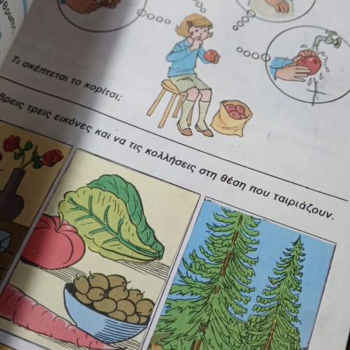 Emeis kai o Kosmos first grade textbook used