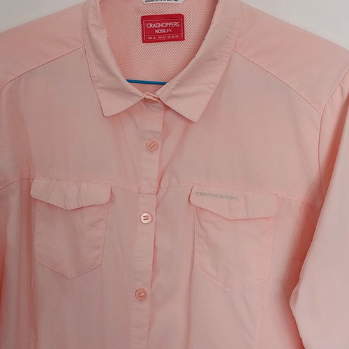 Craghoppers Nosilife women's shirt like new, pink, sizes XL-XXL
