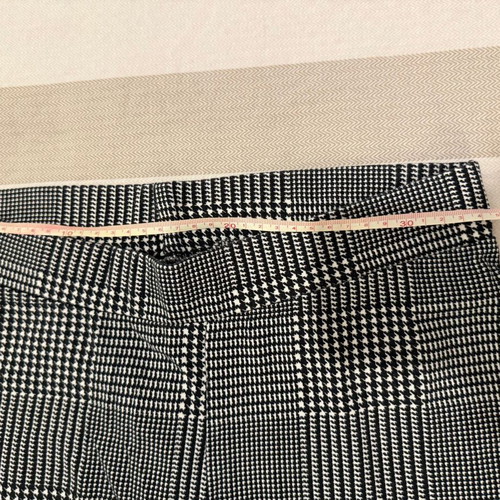 Stradivarius leggings pants size M, like new, black and white checkered