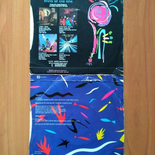Kool and the Gang Joanna & Ooh La La La 2 vinyl singles 45 rpm used