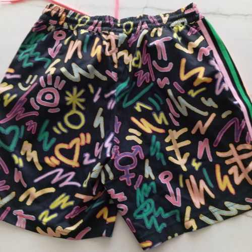 Adidas men's swim shorts like new, size XS, multicolor