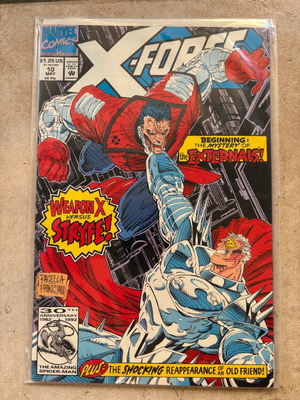 X-Force #10 Weapon X vs Strife comic used Marvel Comics