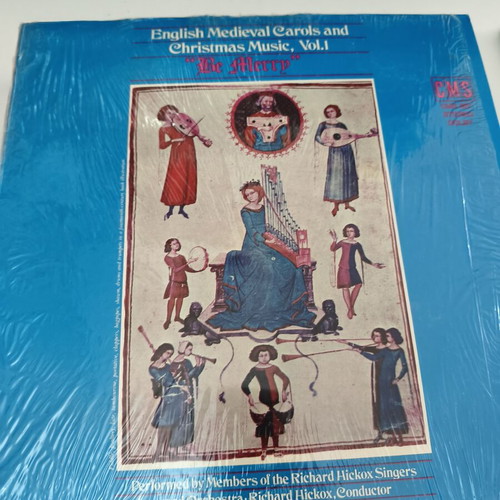 English Medieval Carols and Christmas Music Vol 1 vinyl LP album used