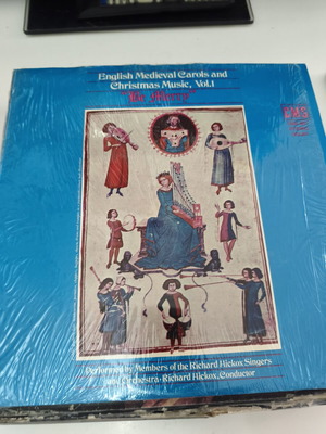 English Medieval Carols and Christmas Music Vol 1 vinyl LP album used