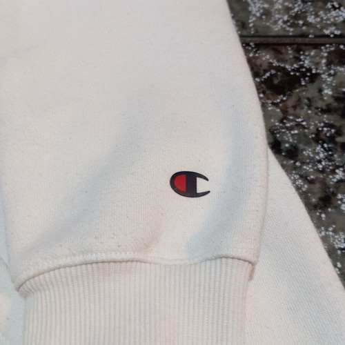 Champion hoodie white like new, size M