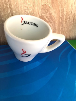 Jacobs cup for Greek coffee, like new, height 5.5 cm
