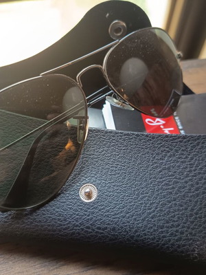 Ray-Ban Aviator sunglasses new, black