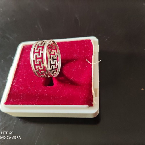 Silver 925 ring new, size 60