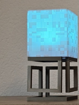 LED decorative Cube lamp new with pixel design and 3D printing
