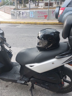 Kymco Agility 125 cc σκούτερ μεταχειρισμένο 2008, άσπρο, αυτόματο