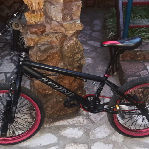 BMX Bullet bike, black, 20 inch wheels