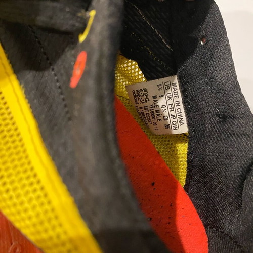 Adidas καρφιά στίβου Spikes Sprintstar IV σαν καινούργιο, μαύρο και κίτρινο