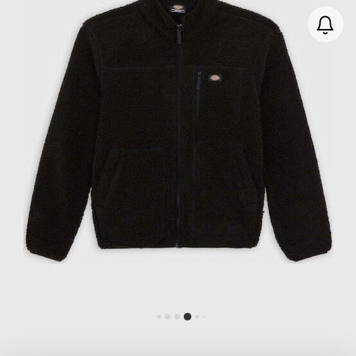 Dickies fleece jacket like new, size XL, black