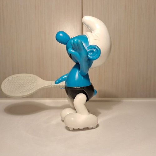 The Smurfs Tennis Smurf McDonald’s Happy Meal Toy 2002 new