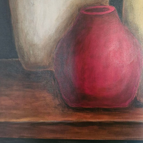 Painting on stretched canvas 60×80 new acrylic