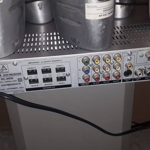 Σετ home cinema με ηχεία και γούφερ