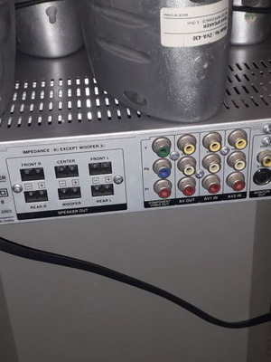 Σετ home cinema με ηχεία και γούφερ