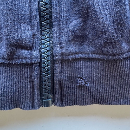 Dpam boys' jacket for 8 years old used, blue with zipper