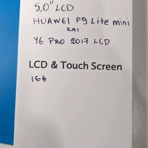Huawei P9 Lite Mini 5.0" and Y6 Pro 2017 screen new