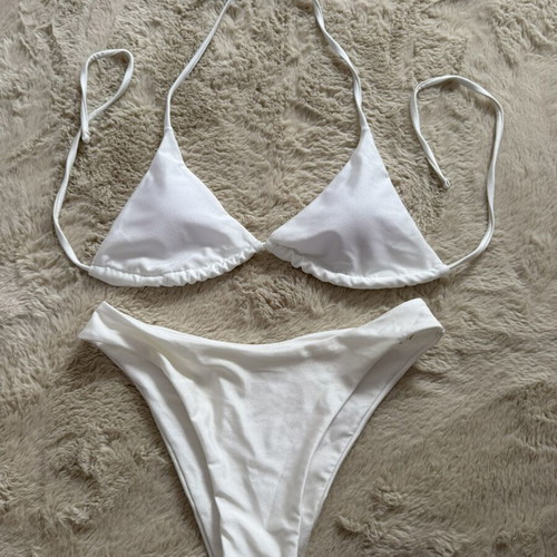 Shein white bikini set, size XS / 34 / 6