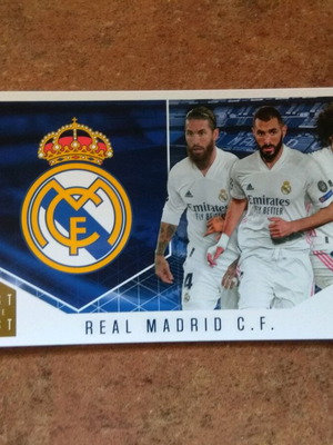 XXL Card No118 Real Madrid C.F. new from Topps UEFA Champions League 2020-2021 collection