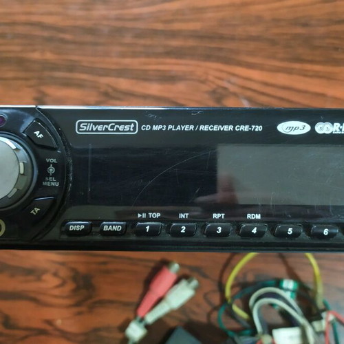 Silvercrest Car CD Radio used with USB