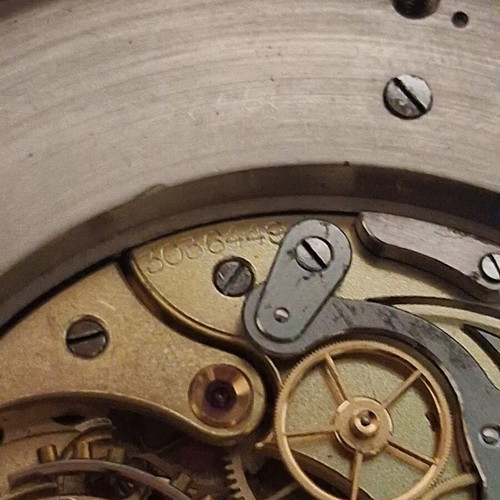 Zenith Grand Desk Chronograph La Poste c.1910 museum-grade