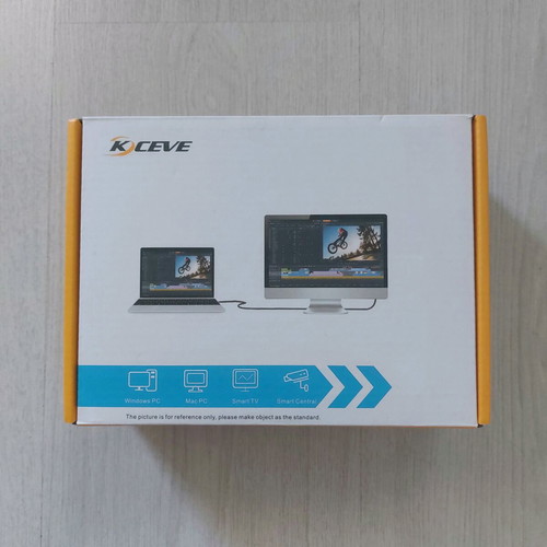 Professional KVM switch and docking station for 2 laptops and 2 monitors 4K@60Hz 100W PD USB-C new