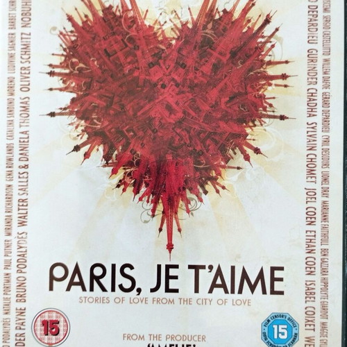 Paris, Je T'aime DVD like new with subtitles