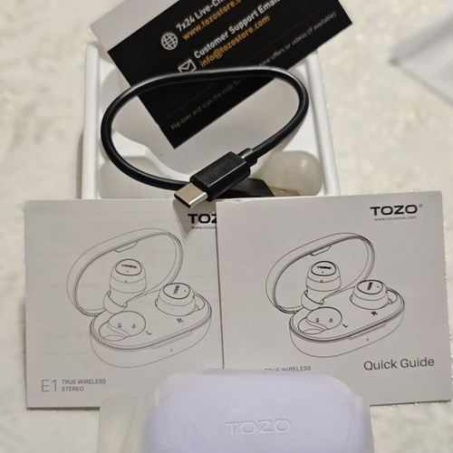 TOZO E1 Wireless Headphones new
