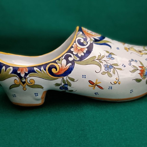 Sabot vintage decorative piece from French ceramic like new